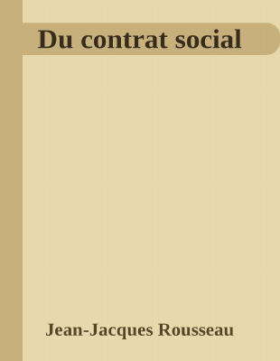 Couverture de Rousseau - Contrat social (Grenoble)